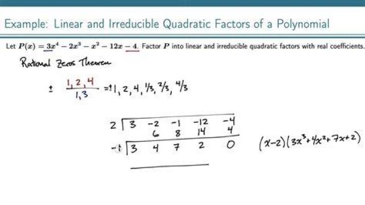 What is meant by irreducible polynomial?