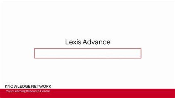 What is my Lexis Advance ID?