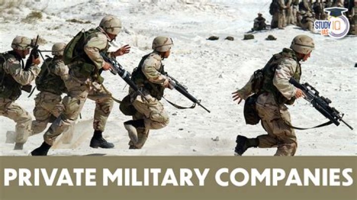 What is private army?