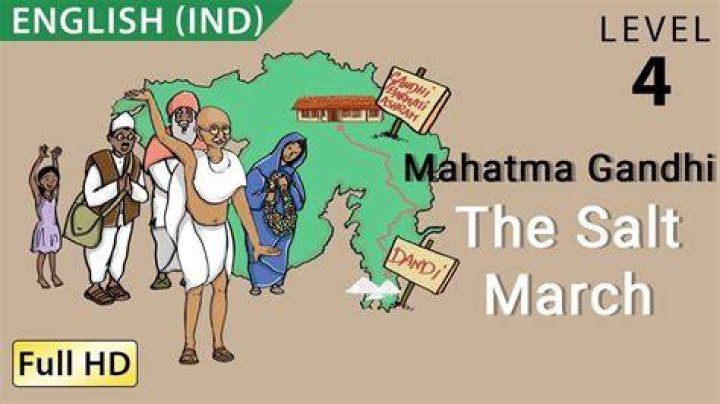 What is Salt March Class 10?