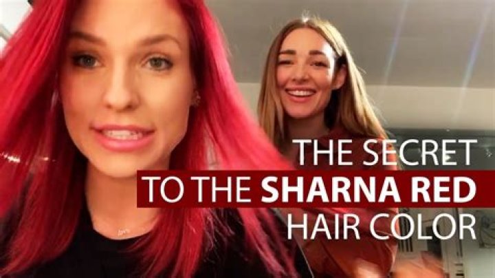 What is Sharna Burgess hair color?