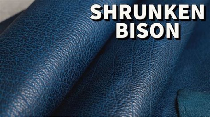 What is shrunken leather?