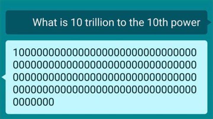What is the 10th power?