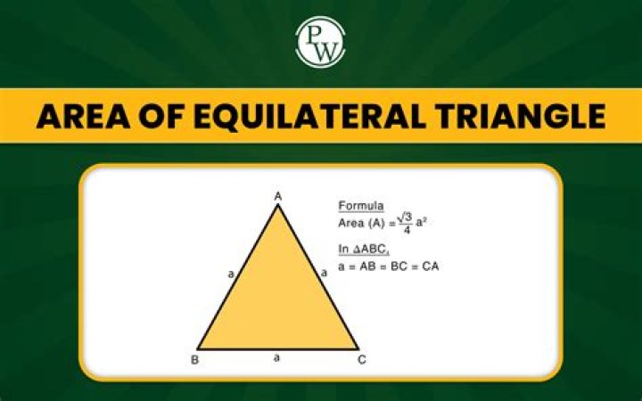 What is the area of a 3d triangle?