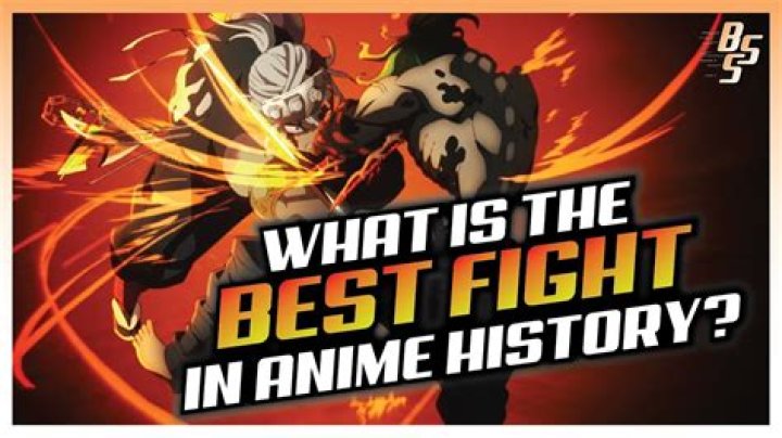 What is the best fight in anime?
