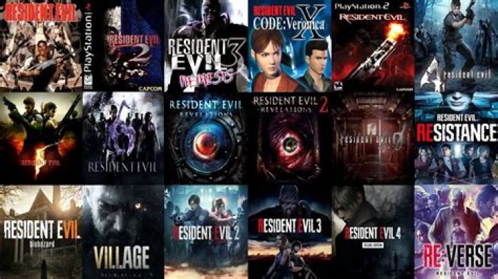 What is the chronological order of the Resident Evil games?