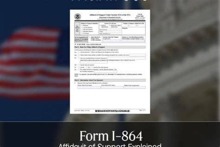 What is the difference between Form I 864 and I 864ez?