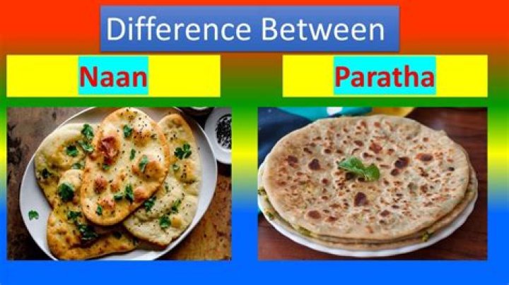 What is the difference between roti naan and paratha?