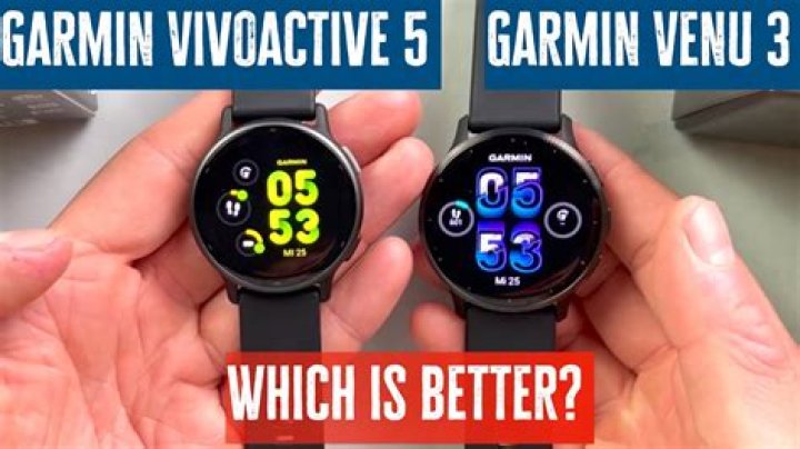 What is the difference between Vivoactive 3 and Vivomove HR?