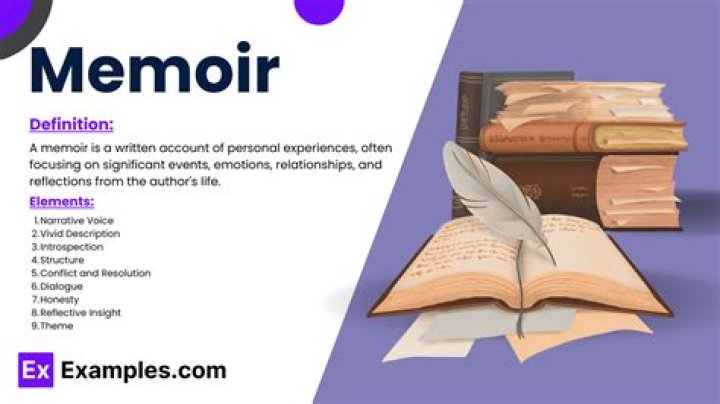 What is the focus of a memoir?