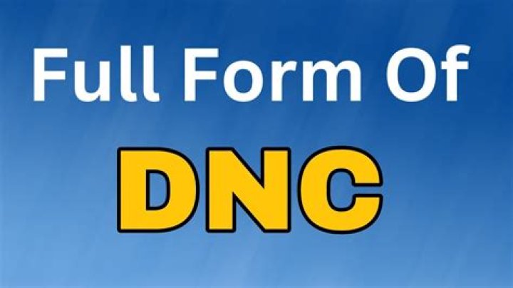 What is the full form DNC?