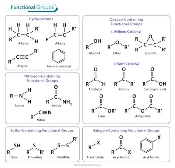What is the functional group of phenylalanine?