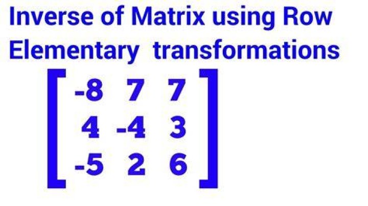 What is the inverse of an elementary matrix?