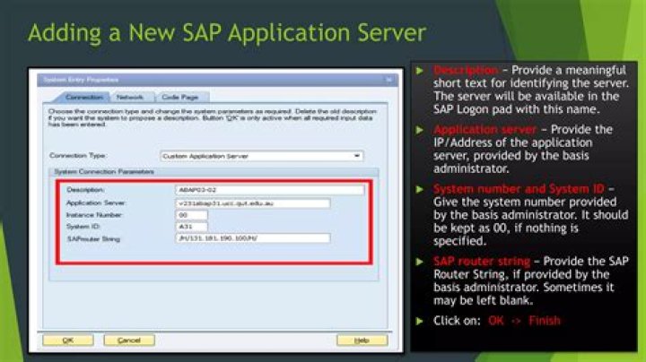 What is the location of SAP logon pad during installation?