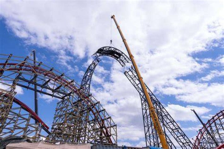 What is the longest drop on a roller coaster?
