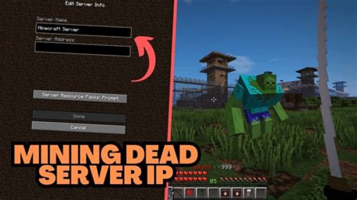 What is the mining dead server name?