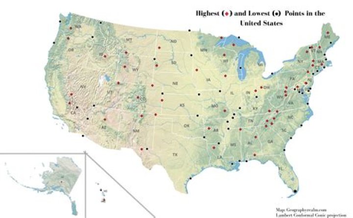 What is the most center point of the US?