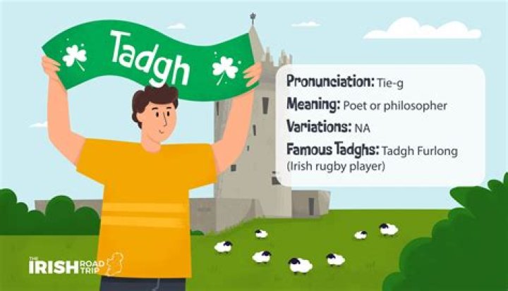What is the name Tadhg in English?