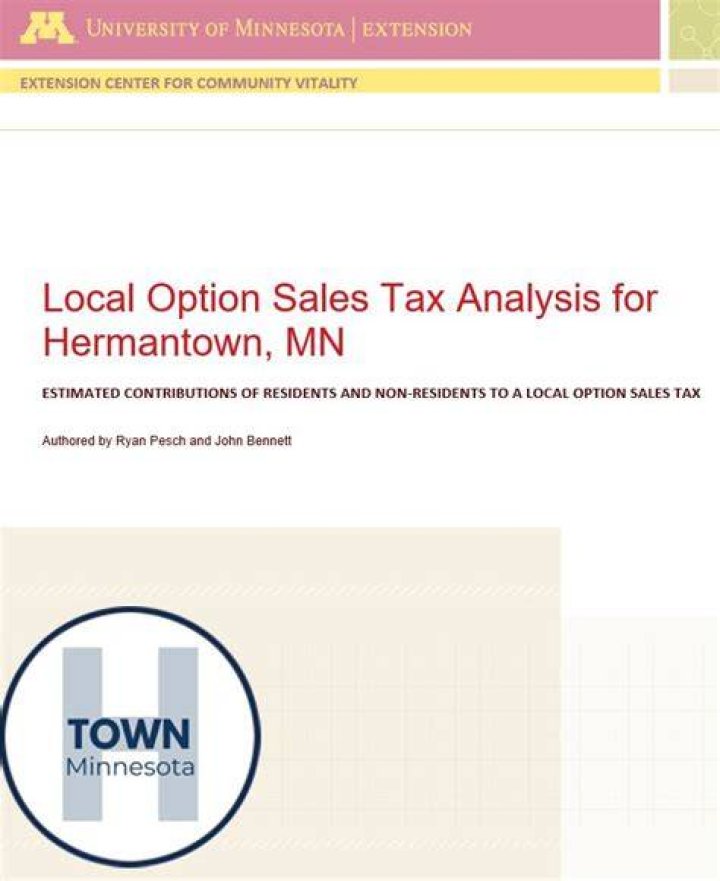 What is the sales tax in Hermantown MN?