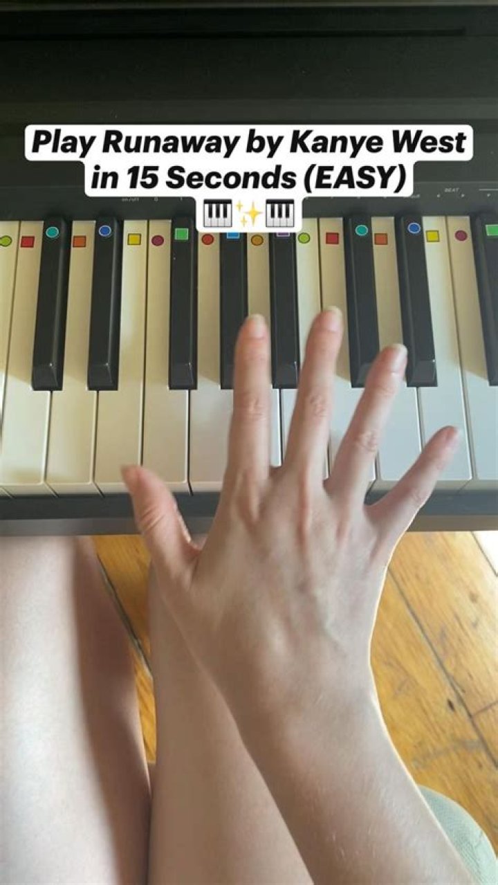 What is the song on the piano that everyone knows?
