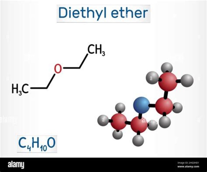 What is the structure of diethyl ether?