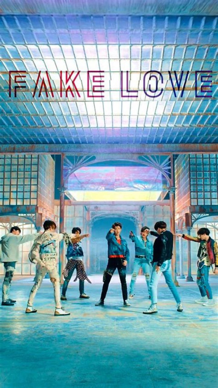 What is the theme of BTS fake love?