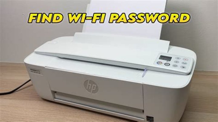 What is the WIFI password for HP Deskjet 2630?