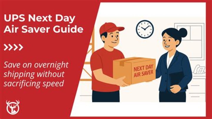 What is UPS Saver Shipping?