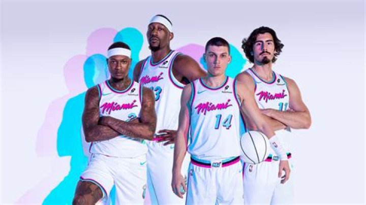 What is with the Miami Heat uniforms?