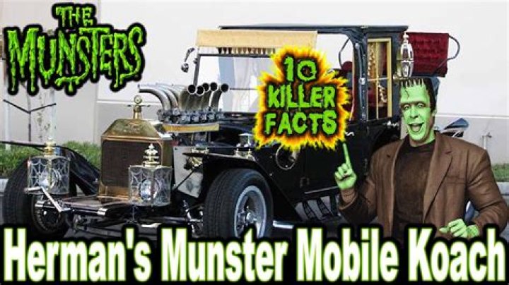 What kind of car is the Munster Mobile?