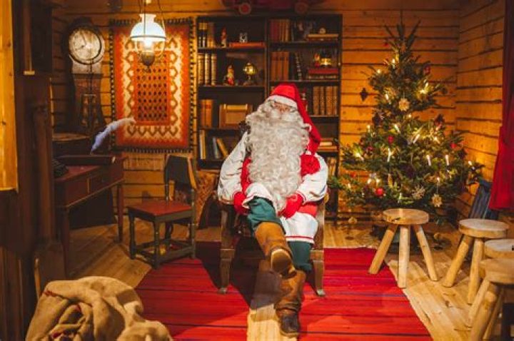 What kind of house does Santa live in?