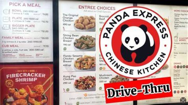 What kind of shrimp does Panda Express have?