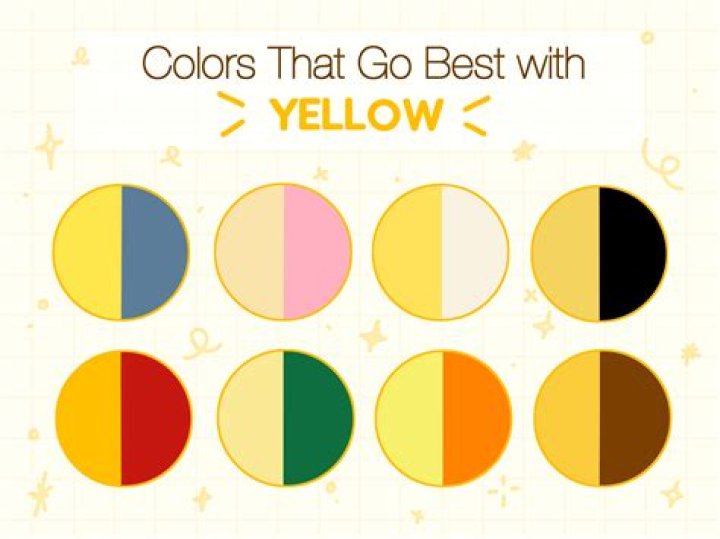 What makeup goes with yellow?