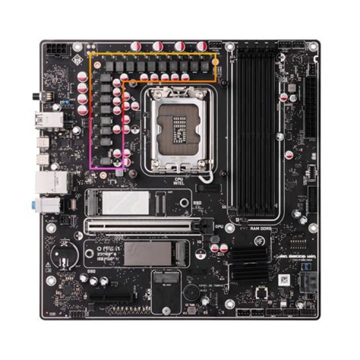 What motherboard does a Dell XPS 8700 have?