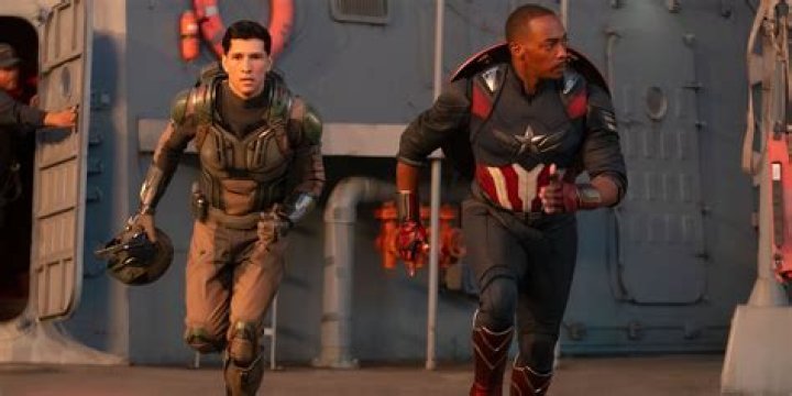 What movie does Captain America fight in the elevator?