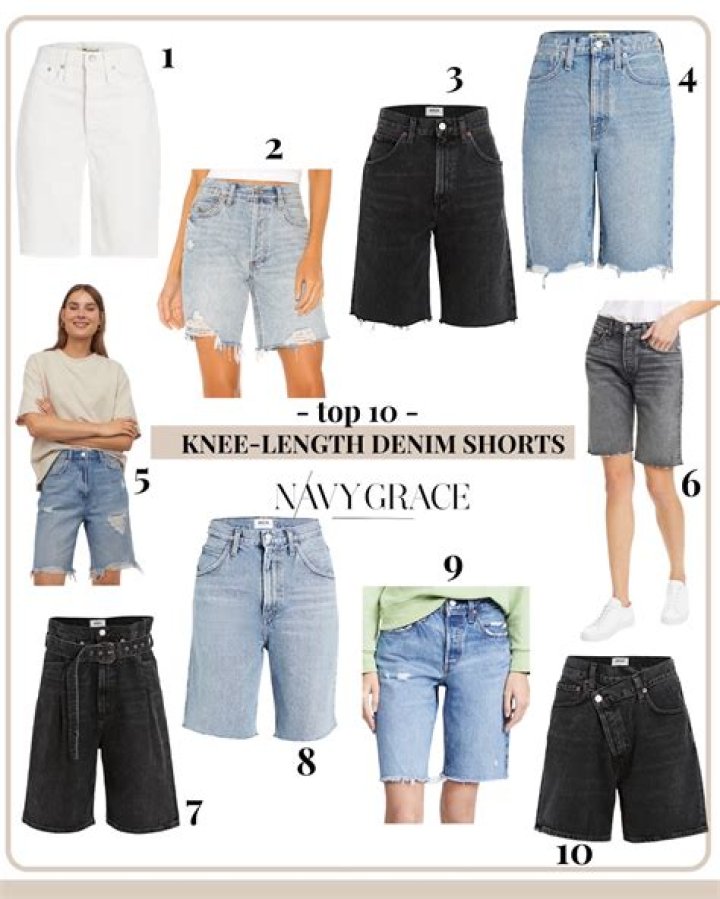 What shirts go with jean shorts?