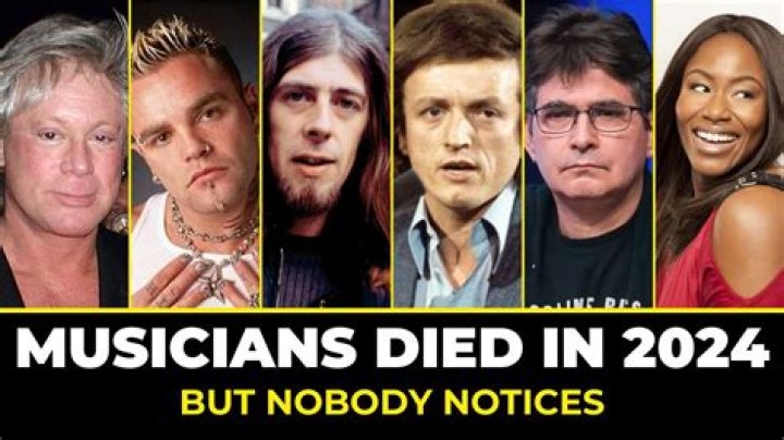 What singer died recently 2019?