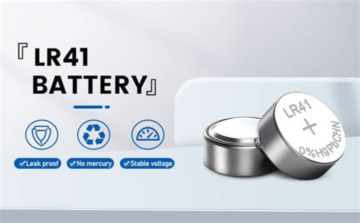What size battery is lr41?
