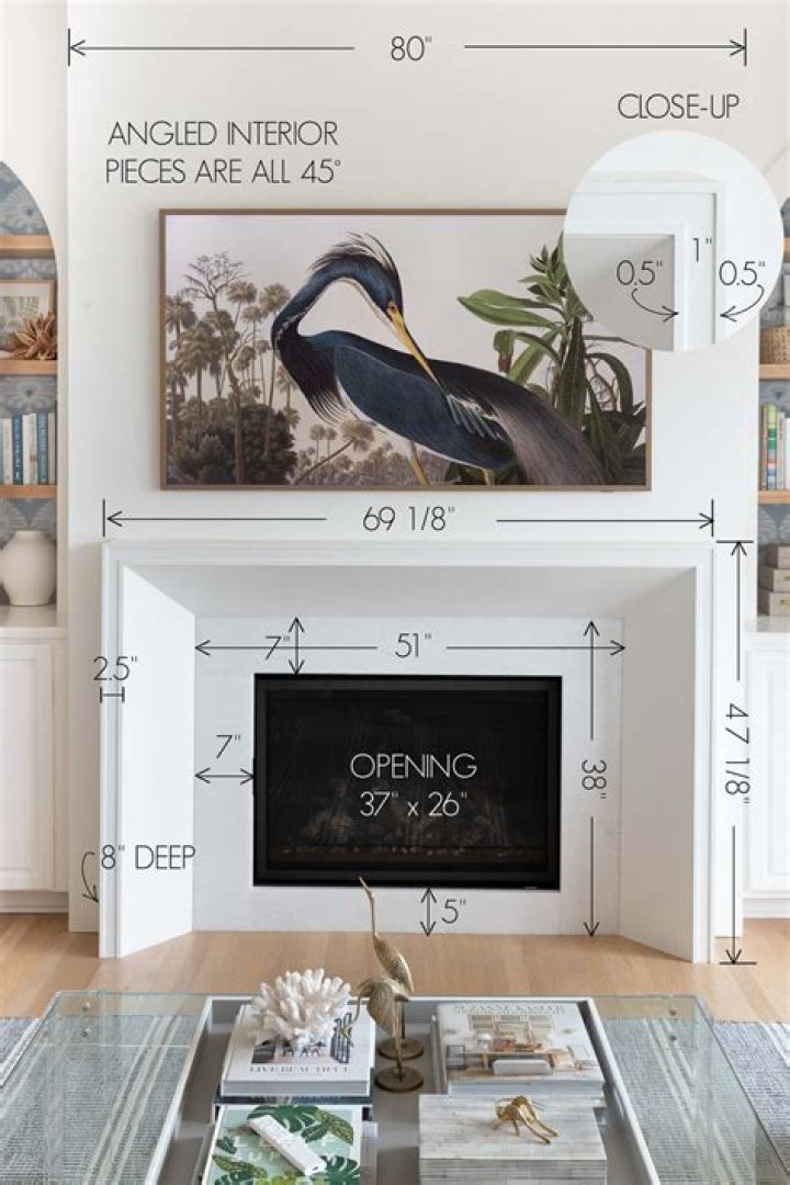 What size TV fits in a 40 space?