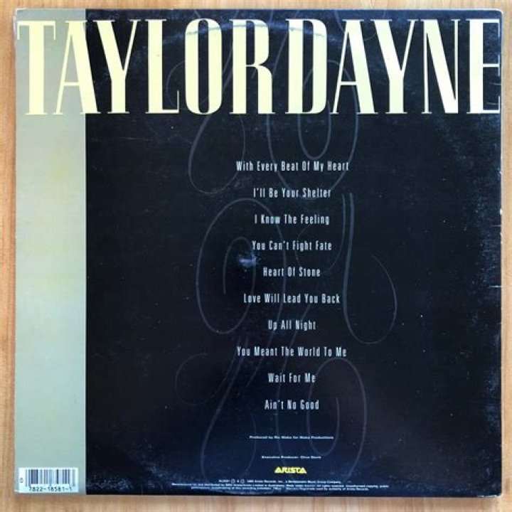 What song is Taylor Dayne known for?