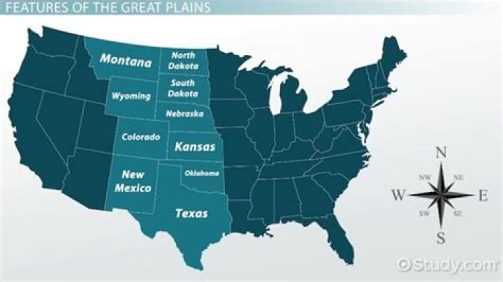 What states are the central plains?