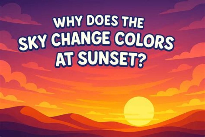 What things change colors?