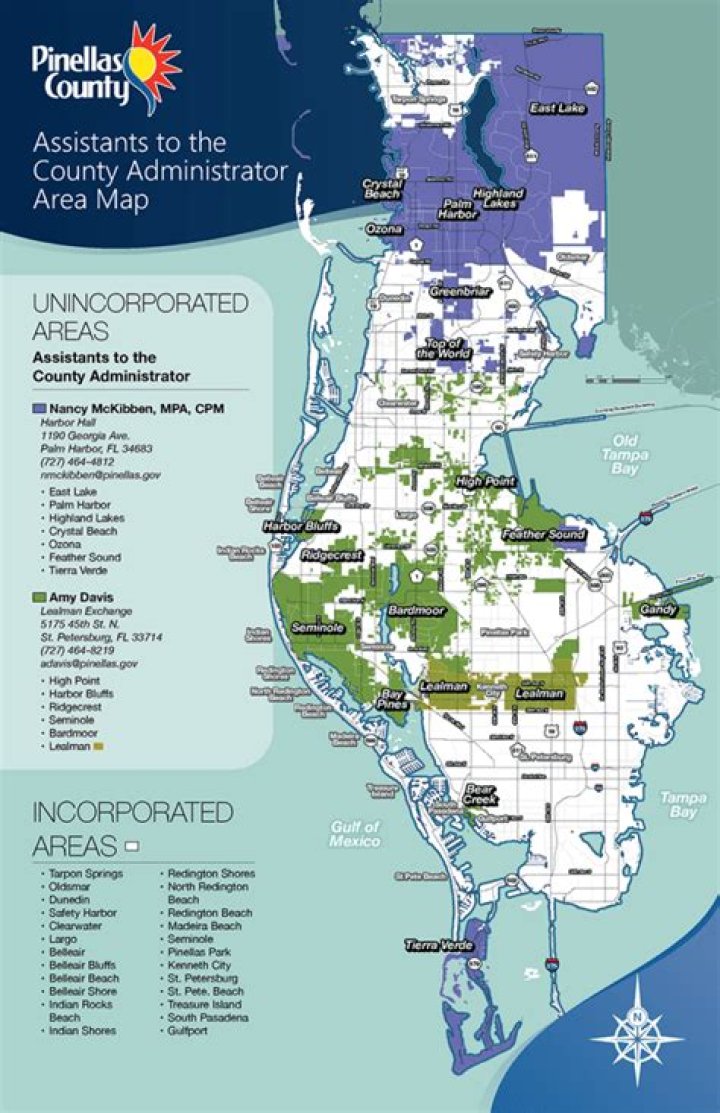 What time is high tide in Pinellas County?