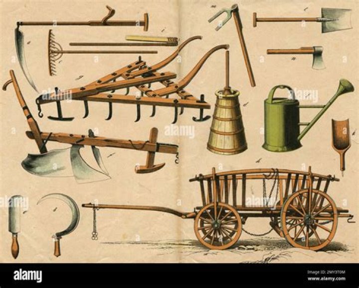 What tools did ancient farmers use?