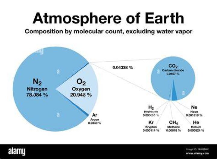 What two gases make up 99% of Earth's atmosphere what are the percentages for each gas?