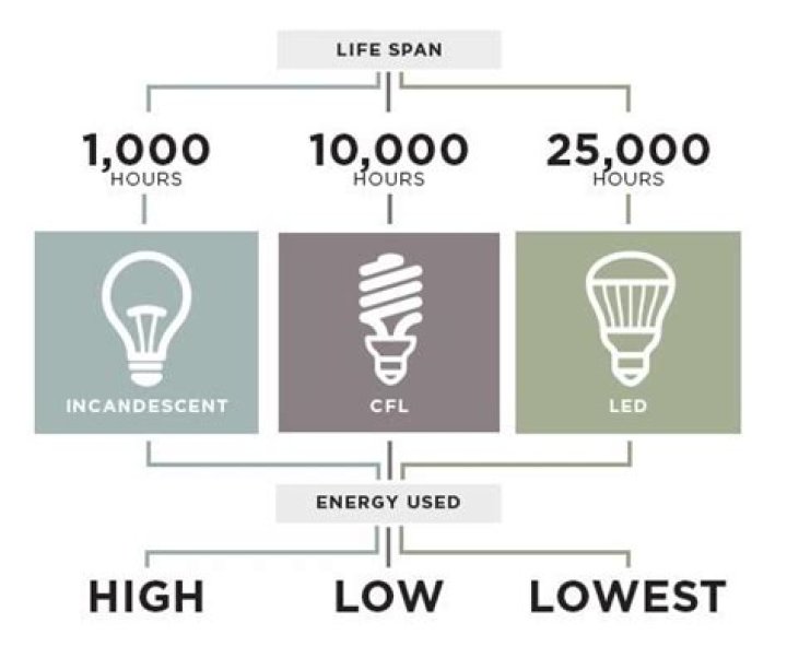 What type of energy does a lamp use?