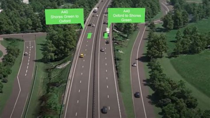 What type of road is the A40?