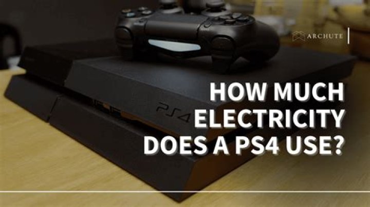 What voltage does PS4 use?