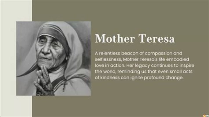 What was Mother Teresa's education?