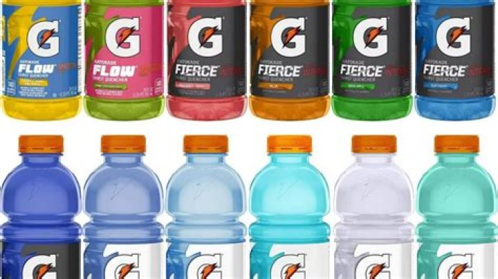 What was the Gatorade color 2019?